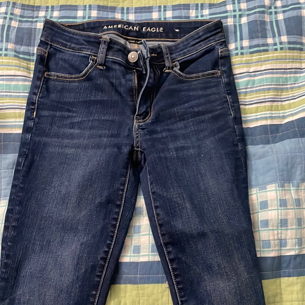 American eagle next level stretch size 2 regular jeans